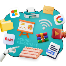 Цифровая база для школьника - КИБЕРшкола программирования для детей, компьютерные курсы для школьников, начинающих и подростков - KIBERone г. Филёвский парк