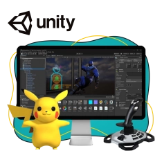 Мир игр на Unity 2D на популярном движке + AI-помощники - КИБЕРшкола программирования для детей, компьютерные курсы для школьников, начинающих и подростков - KIBERone г. Филёвский парк