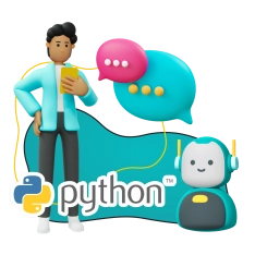 Умный чат-бот на Python на Telegram - КИБЕРшкола программирования для детей, компьютерные курсы для школьников, начинающих и подростков - KIBERone г. Филёвский парк