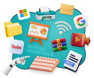 Цифровая база для школьника - КИБЕРшкола программирования для детей, компьютерные курсы для школьников, начинающих и подростков - KIBERone г. Филёвский парк